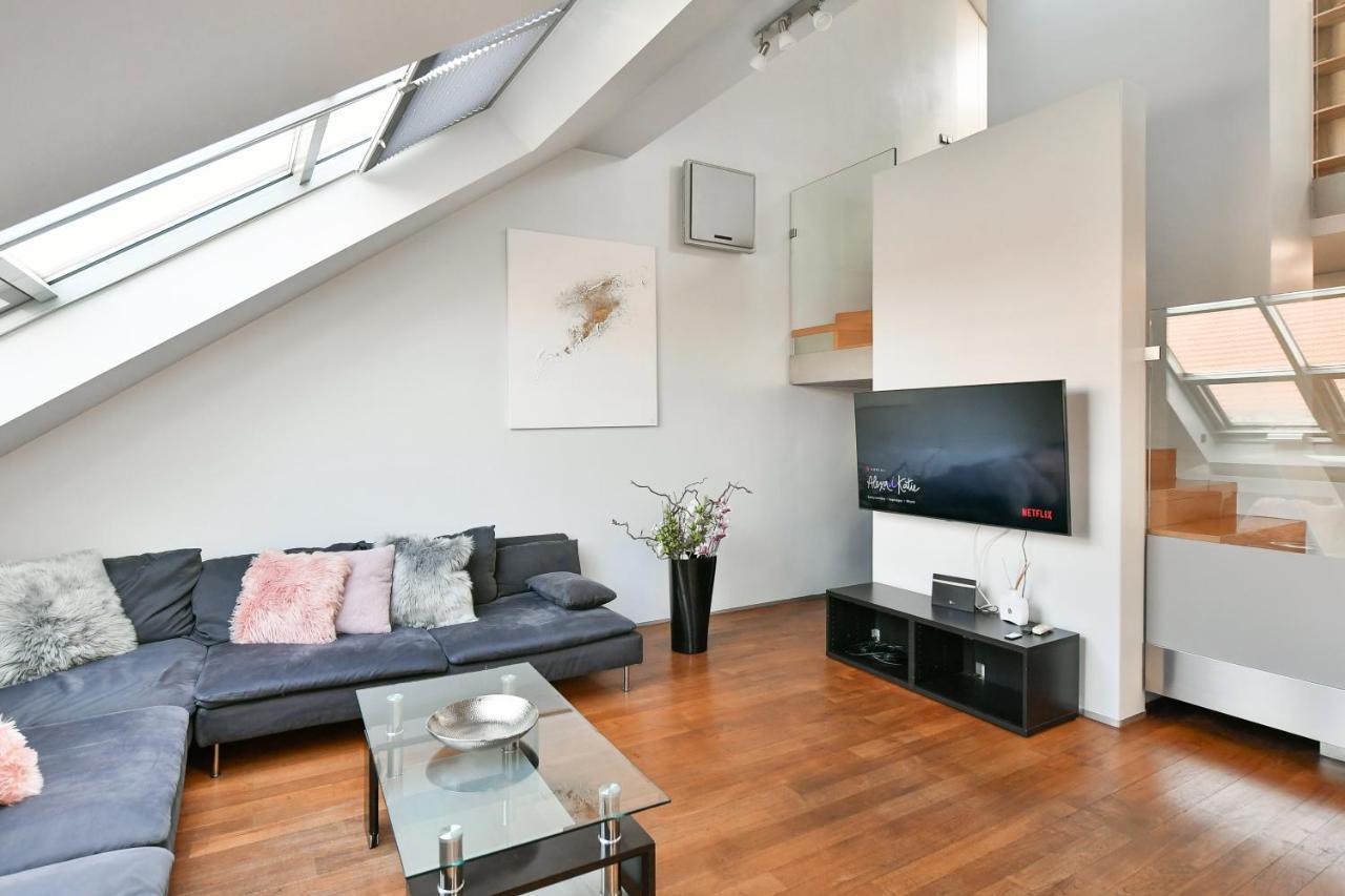 Luxury Central Duplex With Terrace Prag Exterior foto