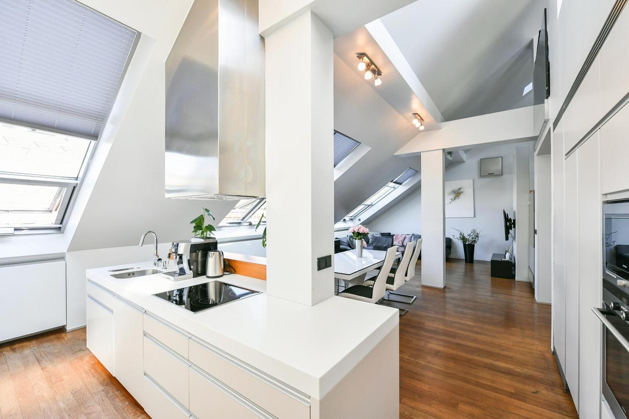Luxury Central Duplex With Terrace Prag Exterior foto