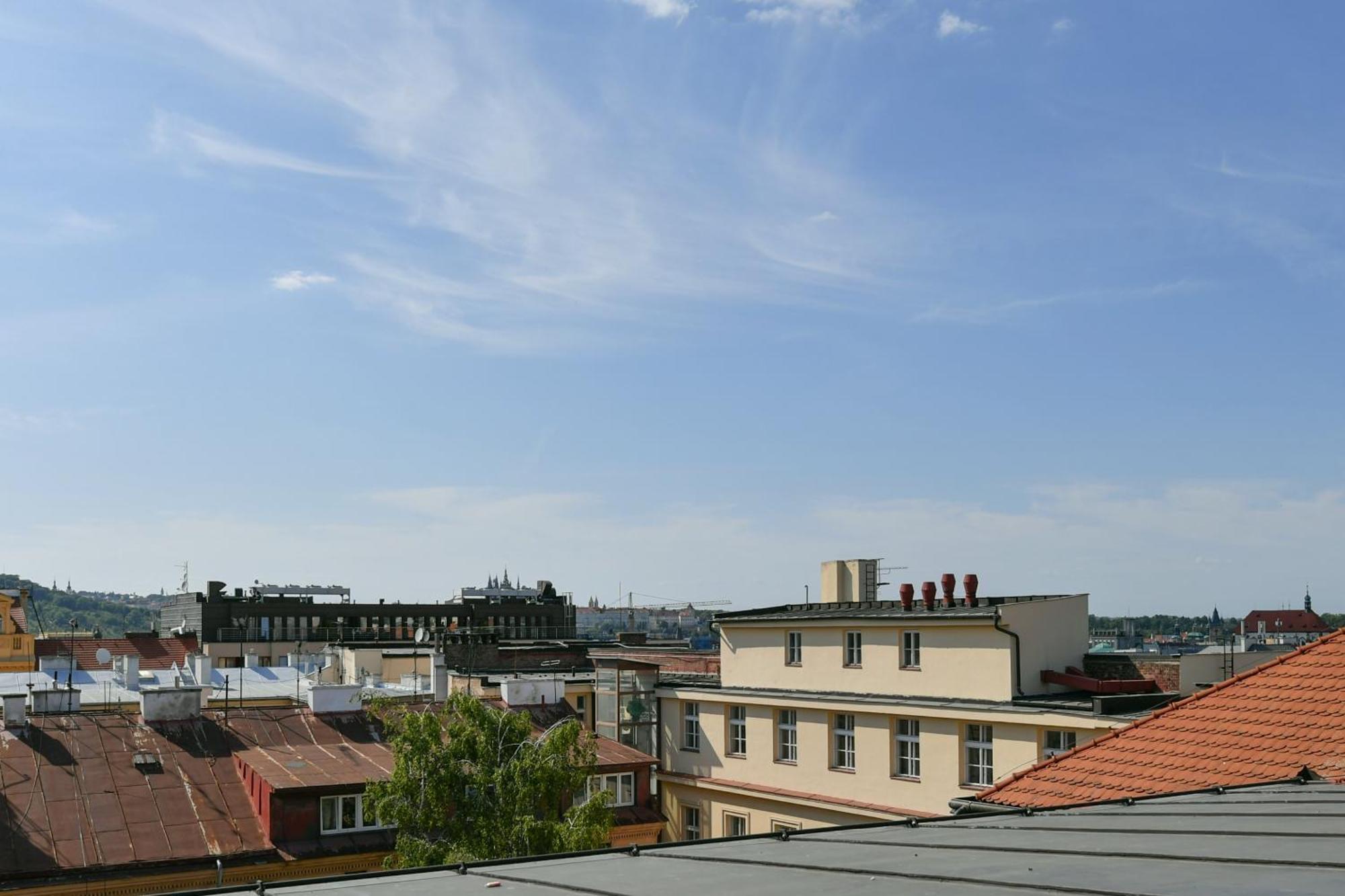 Luxury Central Duplex With Terrace Prag Exterior foto