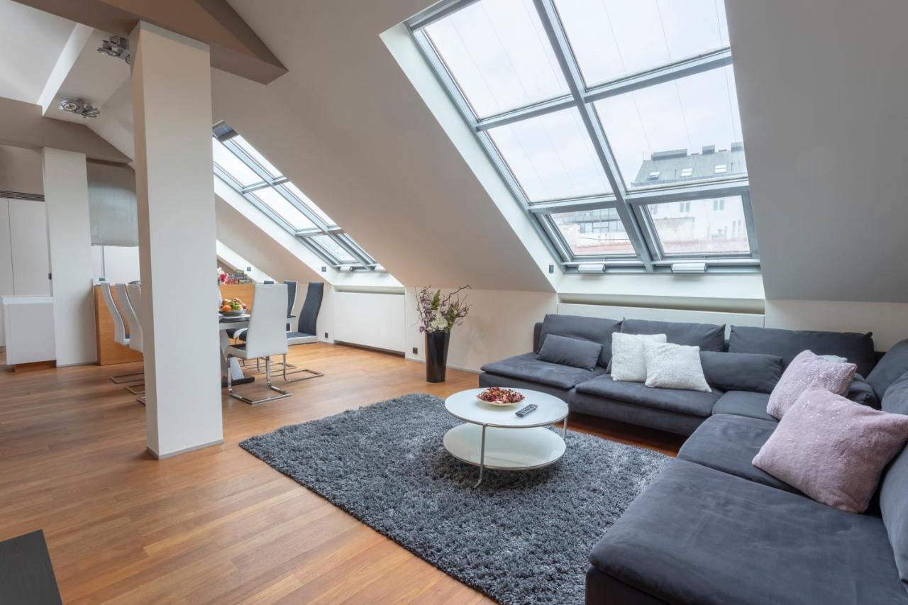 Luxury Central Duplex With Terrace Prag Exterior foto
