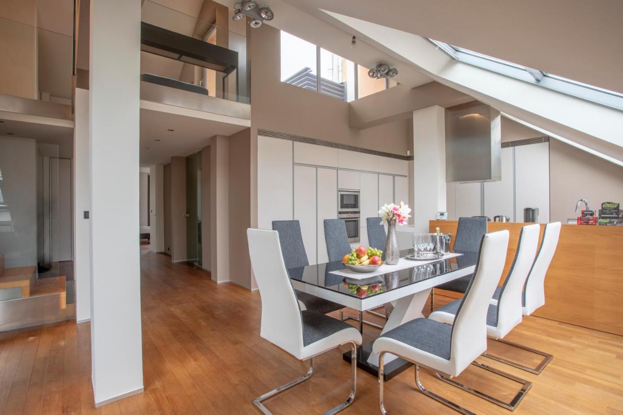 Luxury Central Duplex With Terrace Prag Exterior foto